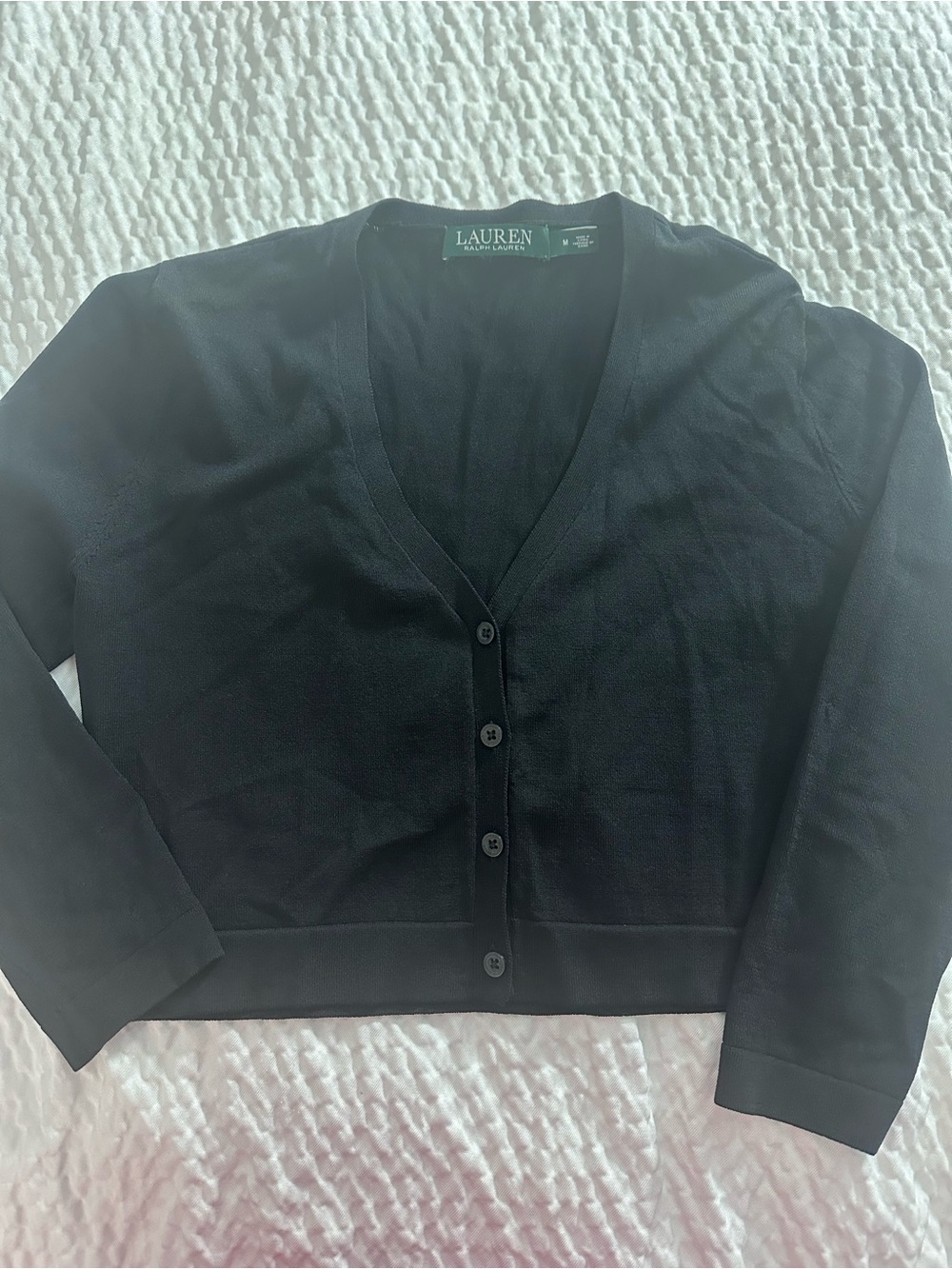 Lauren Ralph Lauren Cropped Cardigan